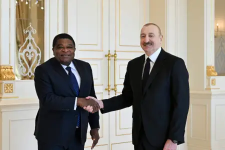 Prezident qəbul keçirdi - FOTOLAR