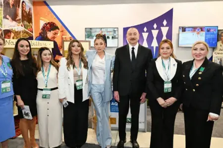 Mehriban Əliyeva sərgilərlə bağlı paylaşım etdi – VİDEO
