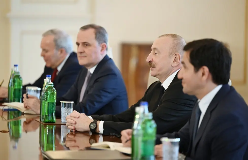 Prezident İlham Əliyev Kaya Kallasla görüşdü – FOTOLAR