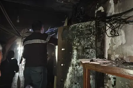 Sumqayıtda yataqxanada yanğın oldu, sakinlər təxliyə edildi – VİDEO