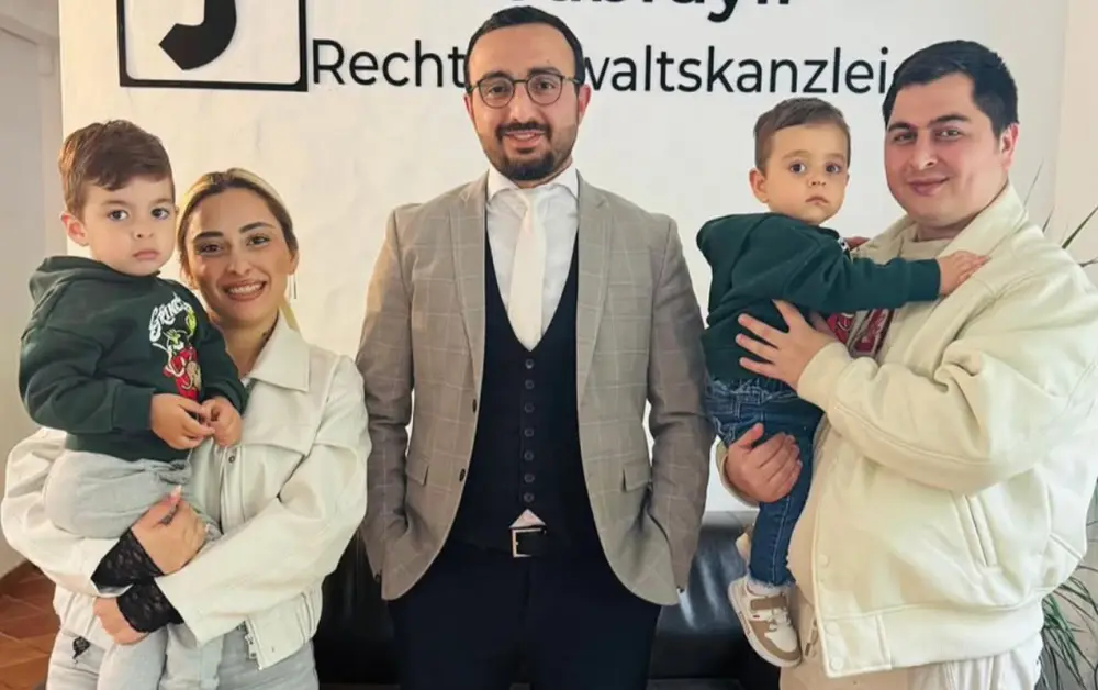 Həmin azərbaycanlı ailəyə azyaşlı uşaqları qaytarıldı - Video 