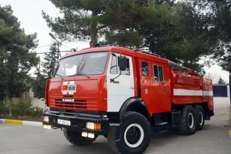 Gəncədə zavodda yanğın oldu – FOTOLAR