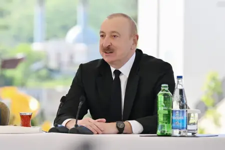 Azərbaycan Prezidenti: İlyarım sonra Bakıdan Zəngilana dəmir yolu ilə gəlmək mümkün olacaq