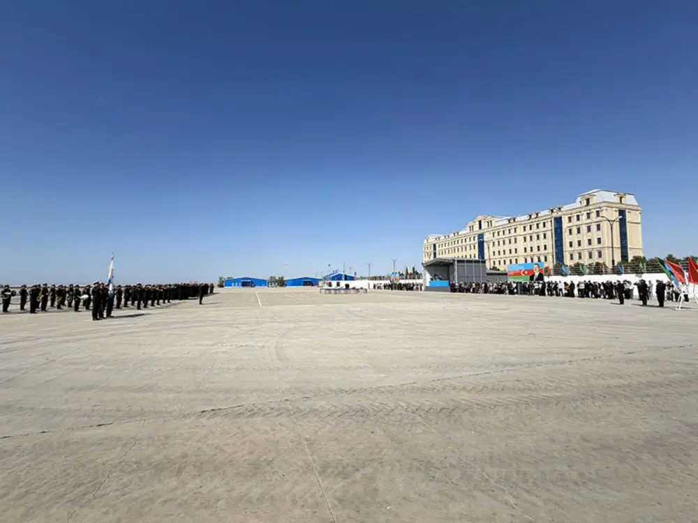 Azərbaycan ordusunda andiçmə mərasimləri keçirildi