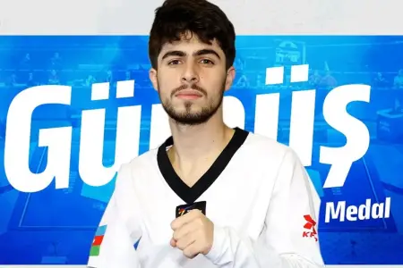 Parataekvondoçumuz Avropa çempionatında gümüş medal qazandı