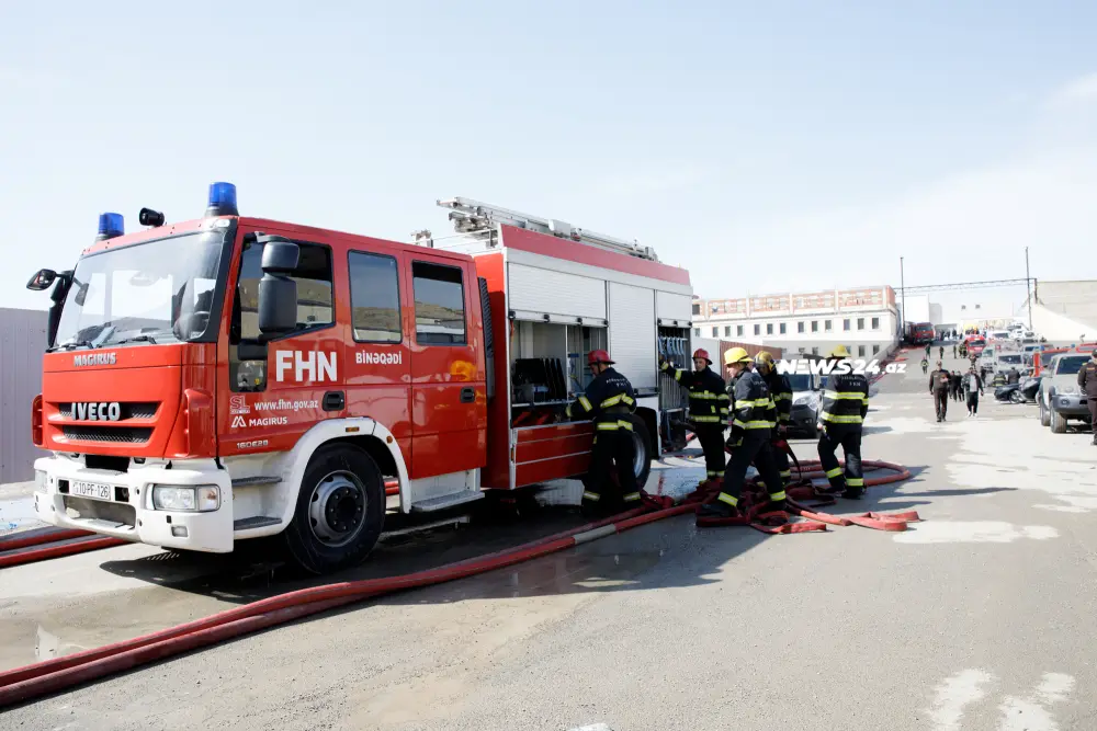 Lökbatandakı yanğından FOTOLAR