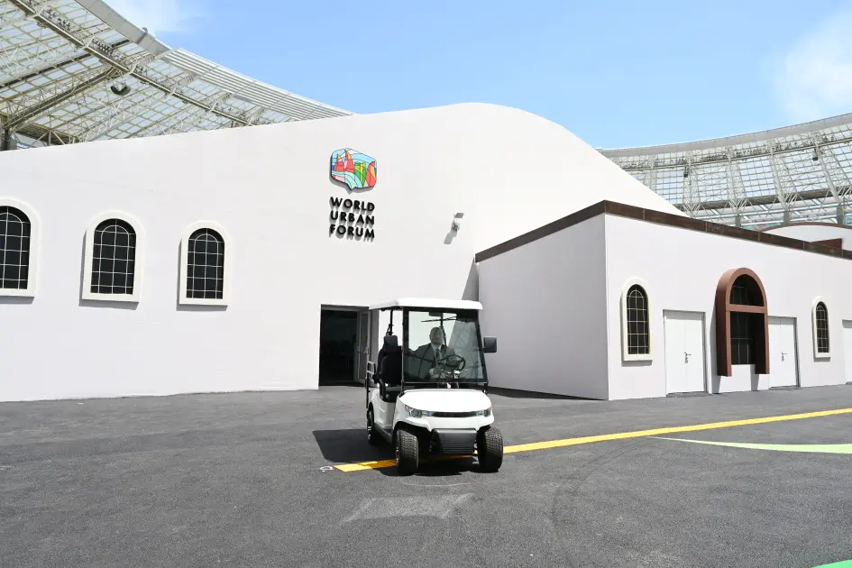 İlham Əliyev  Bakı Olimpiya Stadionunda - FOTOLAR