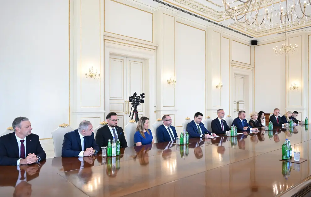 Prezident qəbul keçirdi - Fotolar