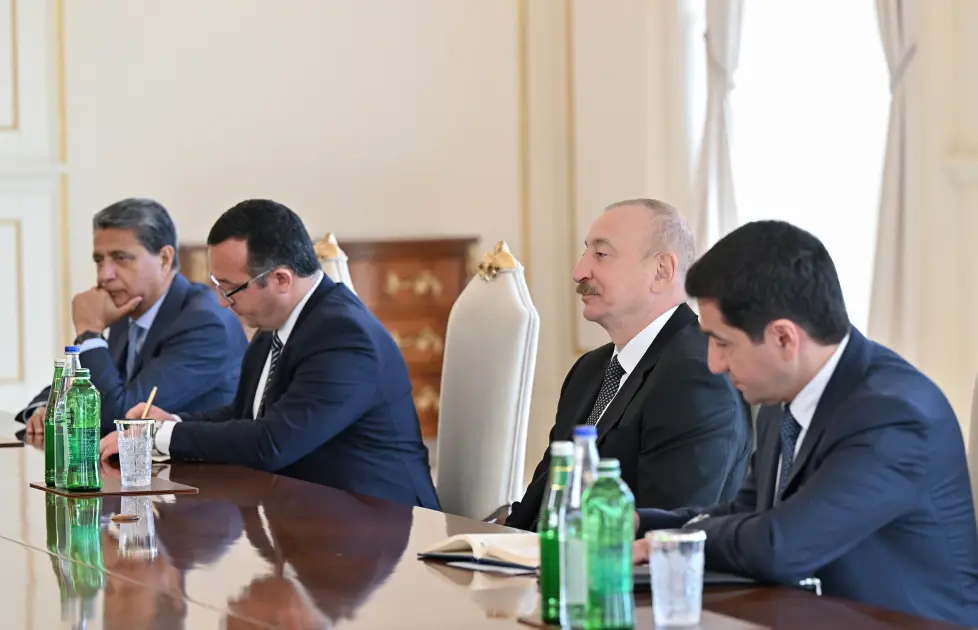 Prezident qəbul keçirdi - Fotolar