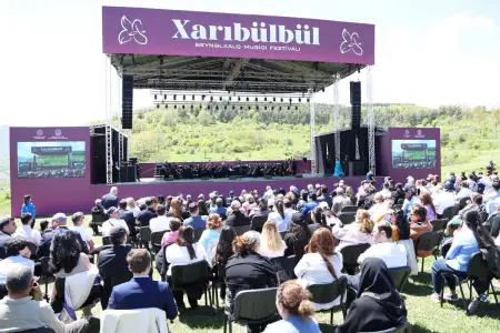 Şuşada “Xarıbülbül” IX Beynəlxalq Musiqi Festivalı keçirilir – FOTOLAR