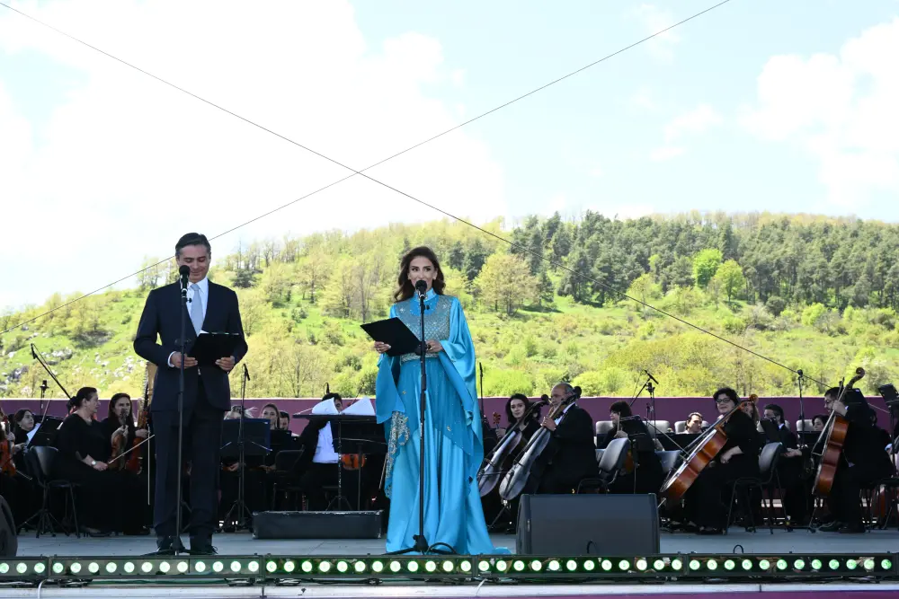 Şuşada “Xarıbülbül” IX Beynəlxalq Musiqi Festivalı keçirilir – FOTOLAR