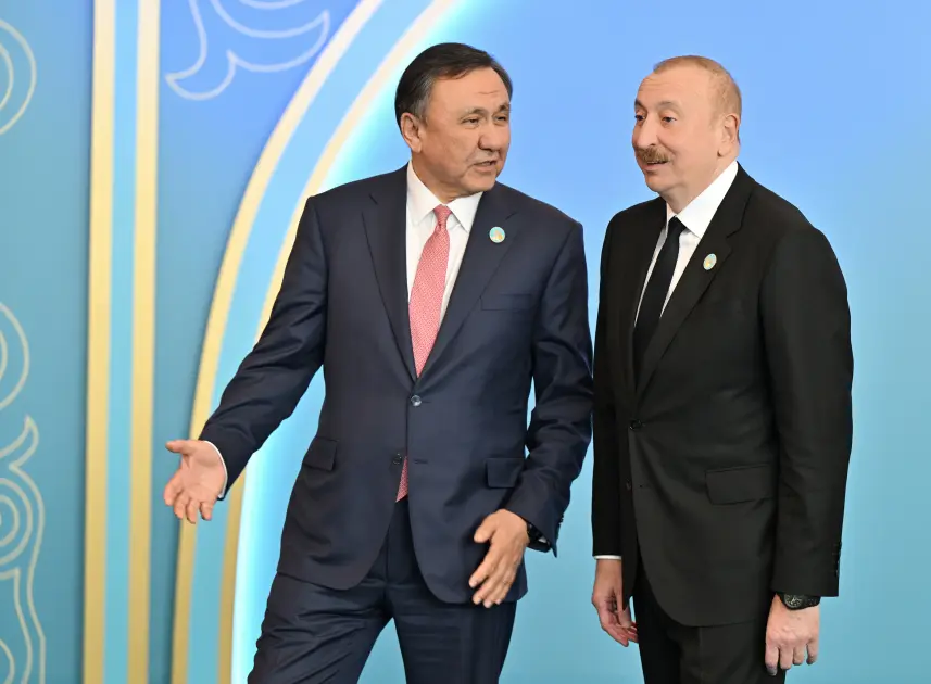 İlham Əliyev Zirvə görüşündə - Foto 