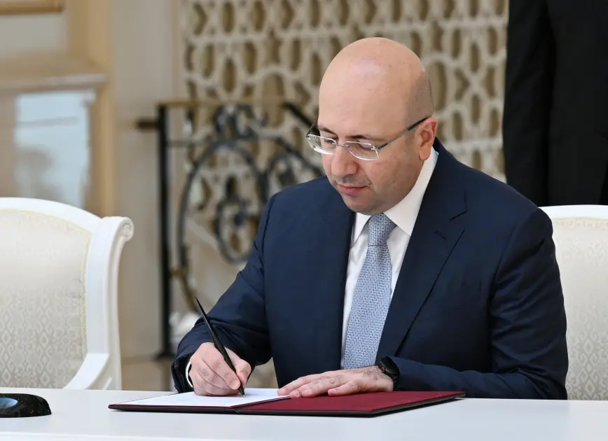 Bakıda Azərbaycanla UN-Habitat arasında Niyyət Məktubu imzalandı - Fotolar 