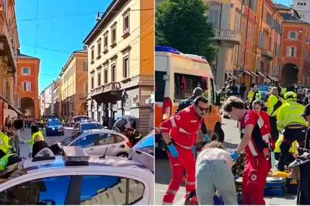 İtaliyada avtomobil izdihamın üzərinə sürülüb: Yaralananlar var