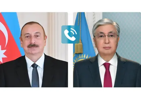 İlham Əliyev Tokayevi doğum günü münasibətilə təbrik etdi