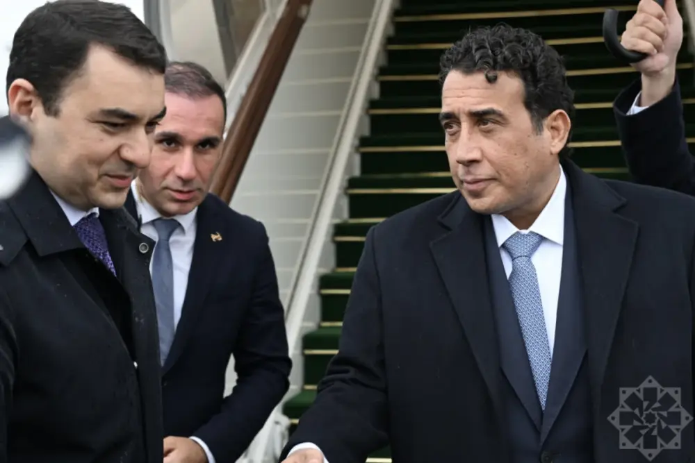Liviyanın Prezident Şurasının Sədri Azərbaycana səfərə gəldi