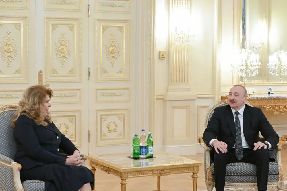 Prezident İlham Əliyev bolqarıstanlı həmkarı ilə görüşdü