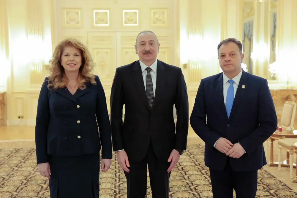Prezident İlham Əliyev bolqarıstanlı həmkarı ilə görüşdü