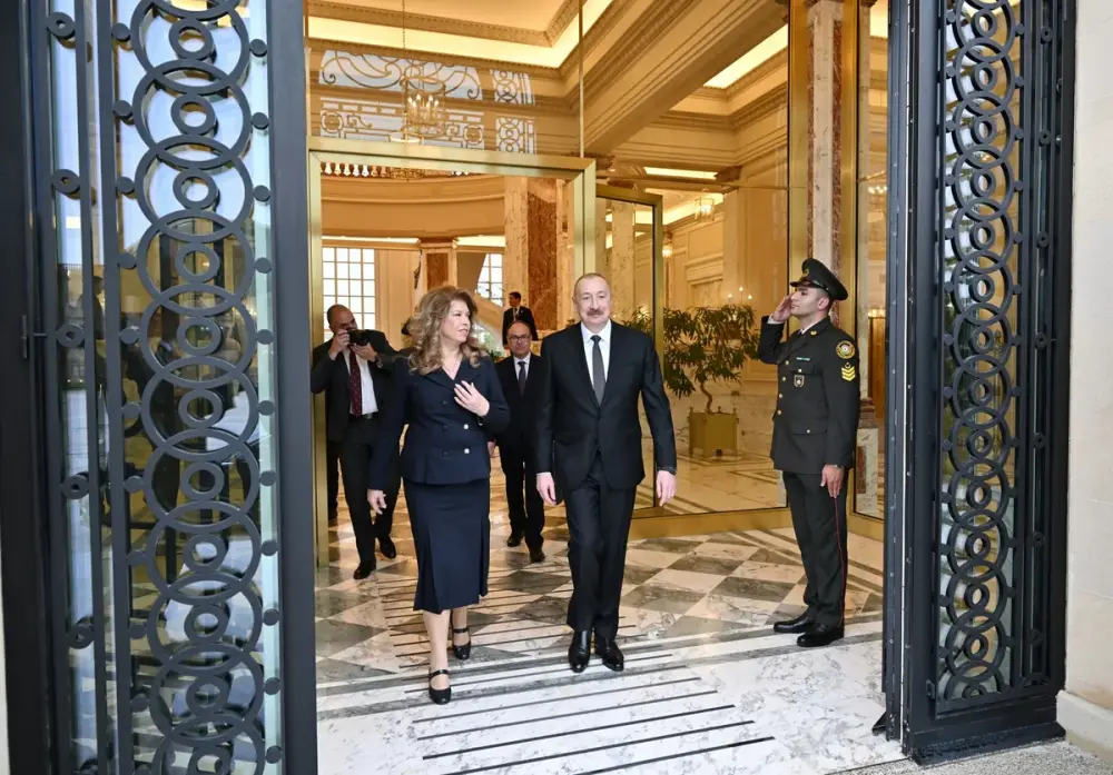 Prezident İlham Əliyev bolqarıstanlı həmkarı ilə görüşdü