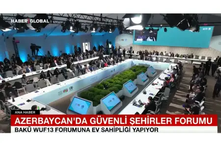 "Haber Global" "WUF13"ün ilk günü haqqında süjet hazırladı