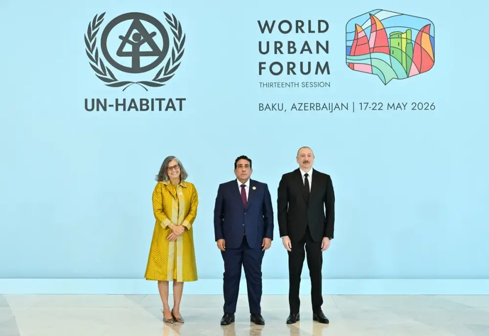 Prezident WUF13-ün açılış mərasimində çıxış etdi - YENİLƏNDİ 2
