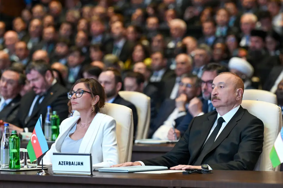 Prezident və xanımı WUF13-ün açılış mərasimində - FOTOLAR