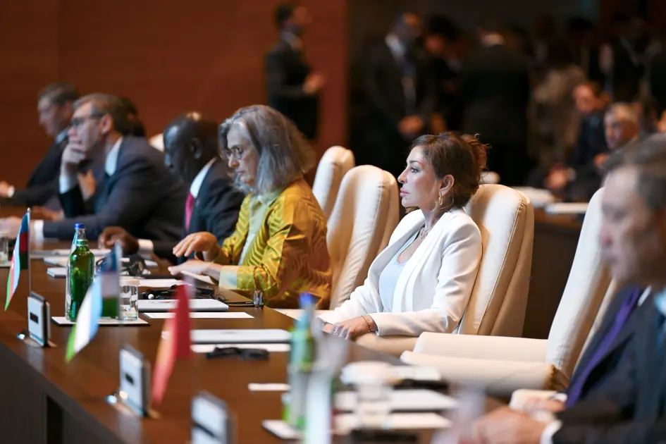 Prezident və xanımı WUF13-ün açılış mərasimində - FOTOLAR