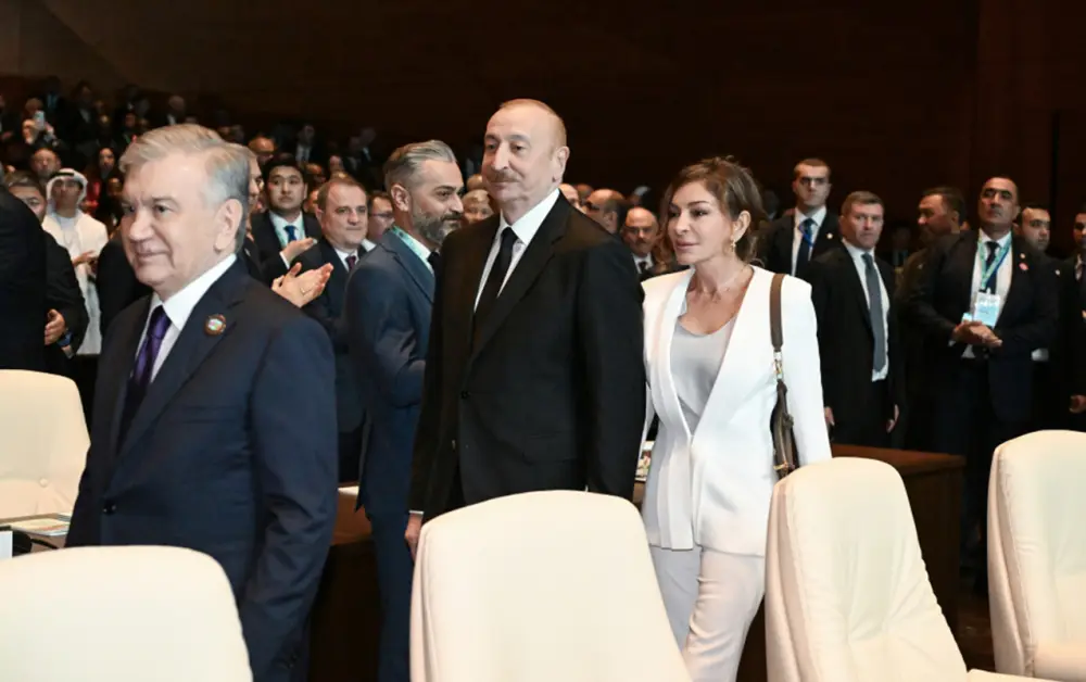 Prezident və xanımı WUF13-ün açılış mərasimində - FOTOLAR