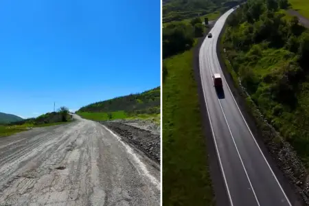5 kilometrlik yol yenidən quruldu, hərəkət rahatlaşdı