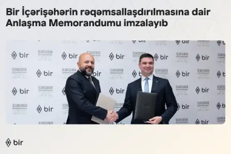 Bir İçərişəhərin rəqəmsallaşdırılmasına dair memorandum imzalayıb