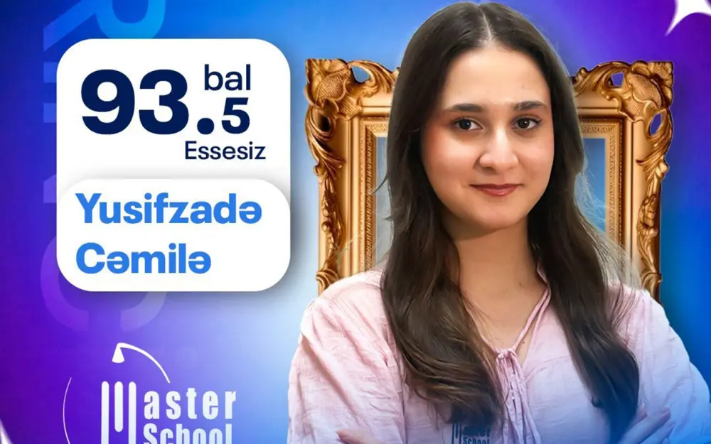Magistratura imtahanında respublika birincisi o oldu - Foto