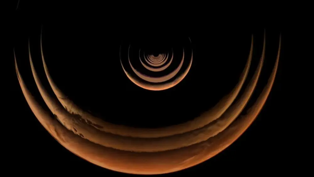 NASA Marsın yeni görüntülərini yaydı - FOTOLAR