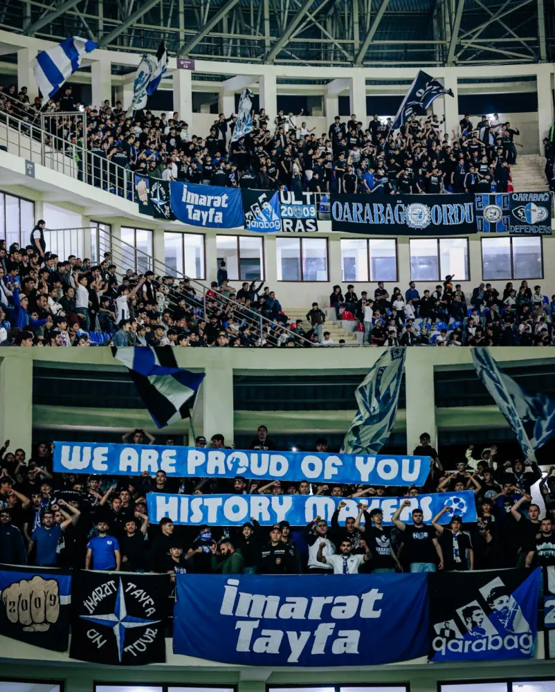Azarkeşlər Allahverdi Bağırovu belə yad etdilər - FOTOLAR