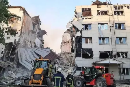 Ukraynanın tələbə yataqxanasına hücumu: Ölü sayı artdı - Dəhşətli görüntülər