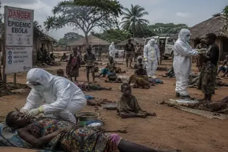 Ebola bu ölkədə 160-a yaxın adamı öldürdü