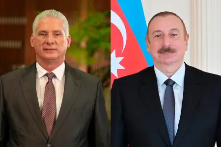 Kuba dövlət başçısı Prezident İlham Əliyevi təbrik etdi