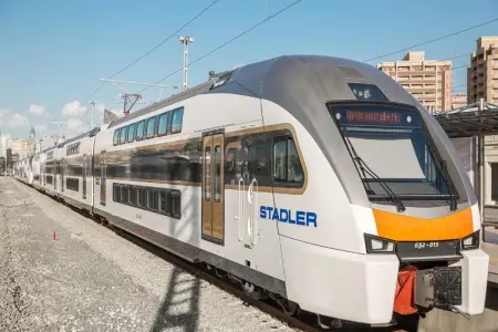 Bakı–Tbilisi sərnişin qatarı yola düşdü