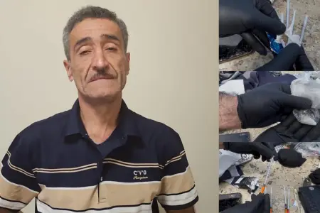 Bakıda dəniz sahilində əməliyyat - Saxlanılan var - Foto