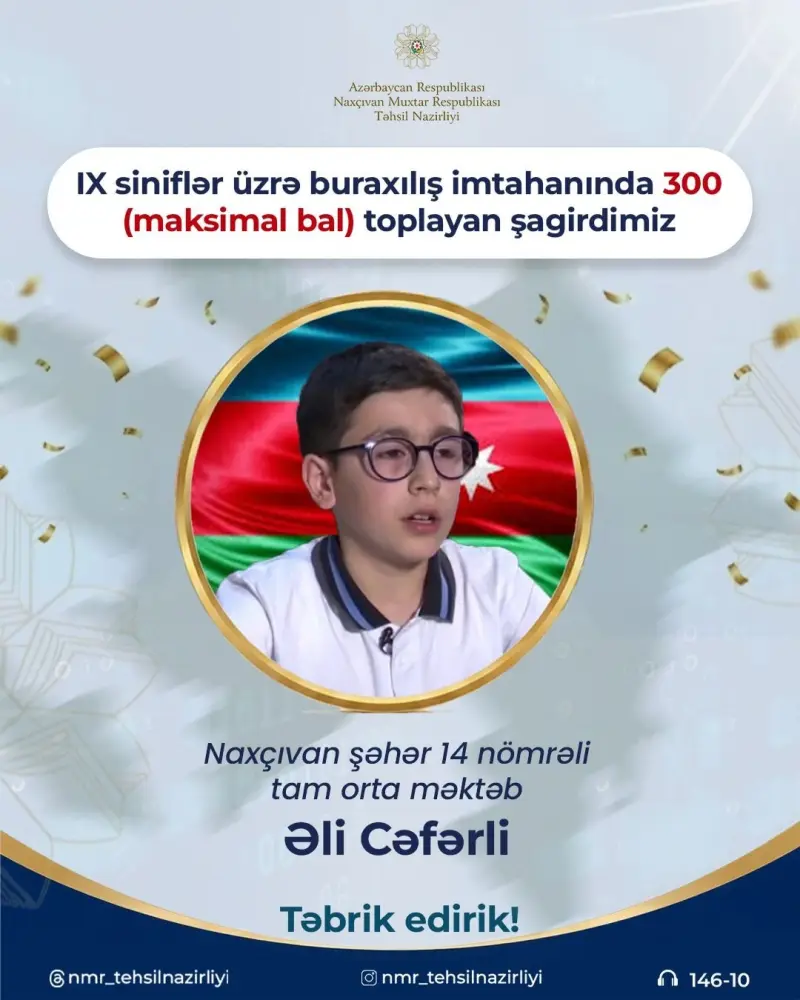 Onlar 300 bal topladılar – FOTO