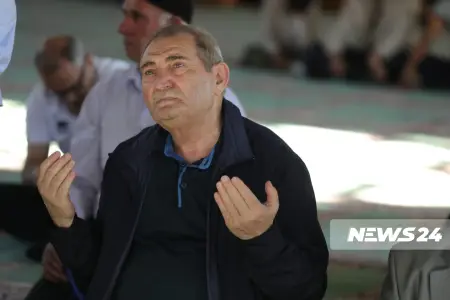 Məscidlərdə bayram namazı qılındı - Yeniləndi-Foto 