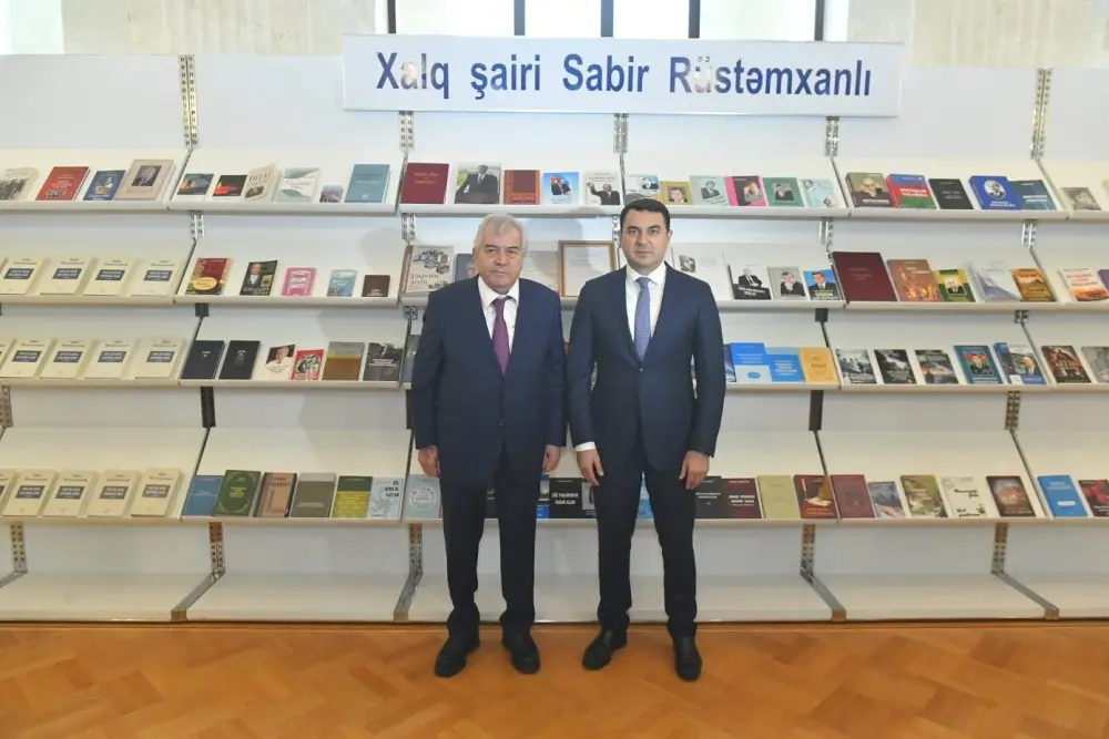 Sabir Rüstəmxanlının 80 illik yubileyi keçirildi - FOTO