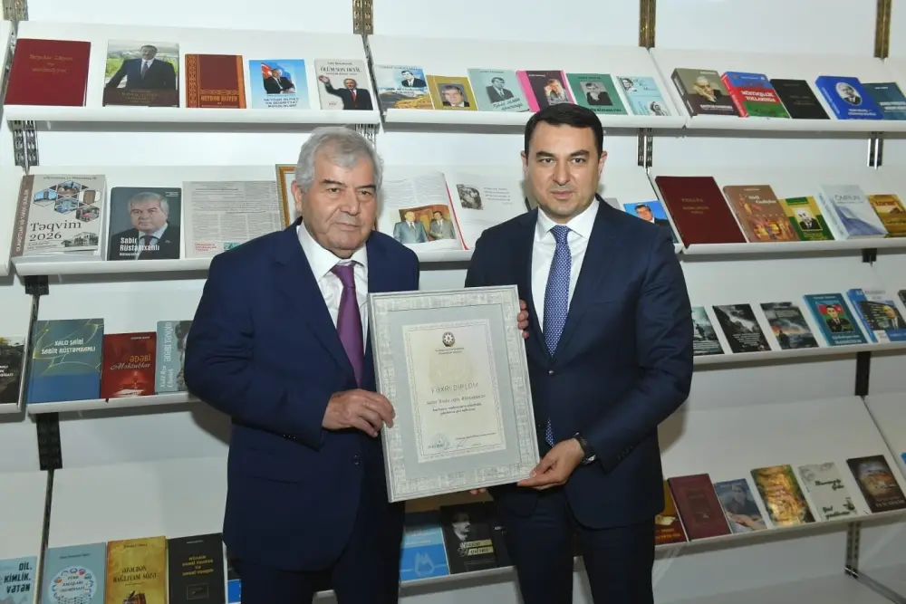 Sabir Rüstəmxanlının 80 illik yubileyi keçirildi - FOTO