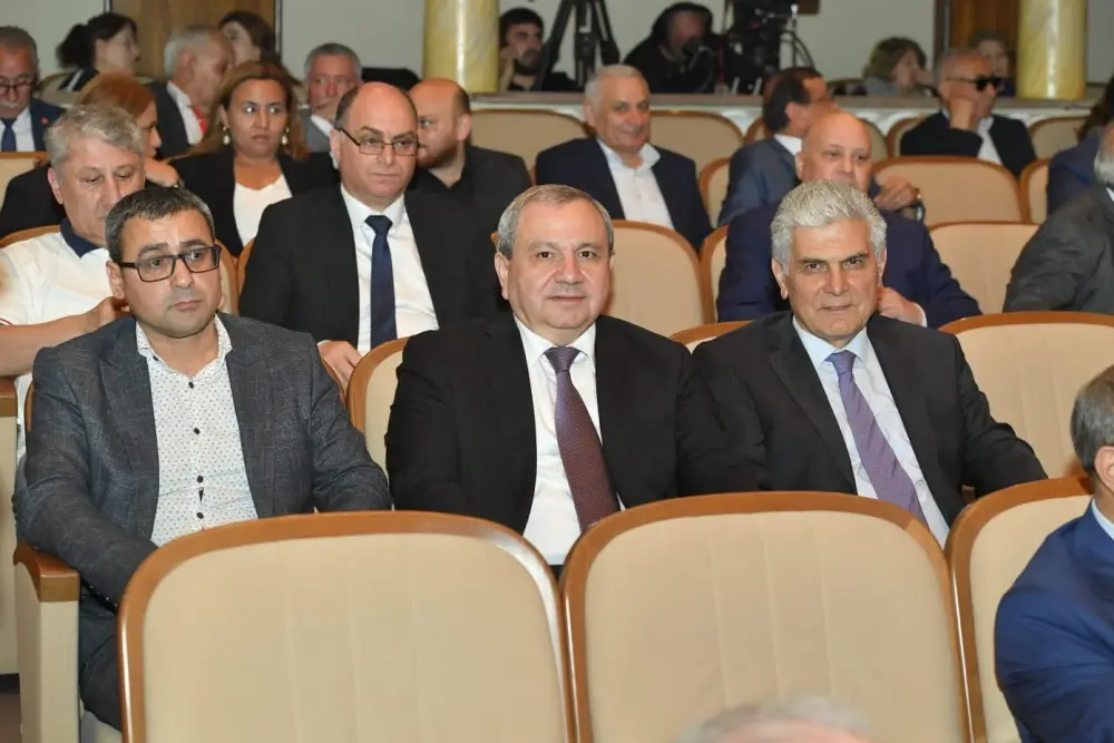 Sabir Rüstəmxanlının 80 illik yubileyi keçirildi - FOTO