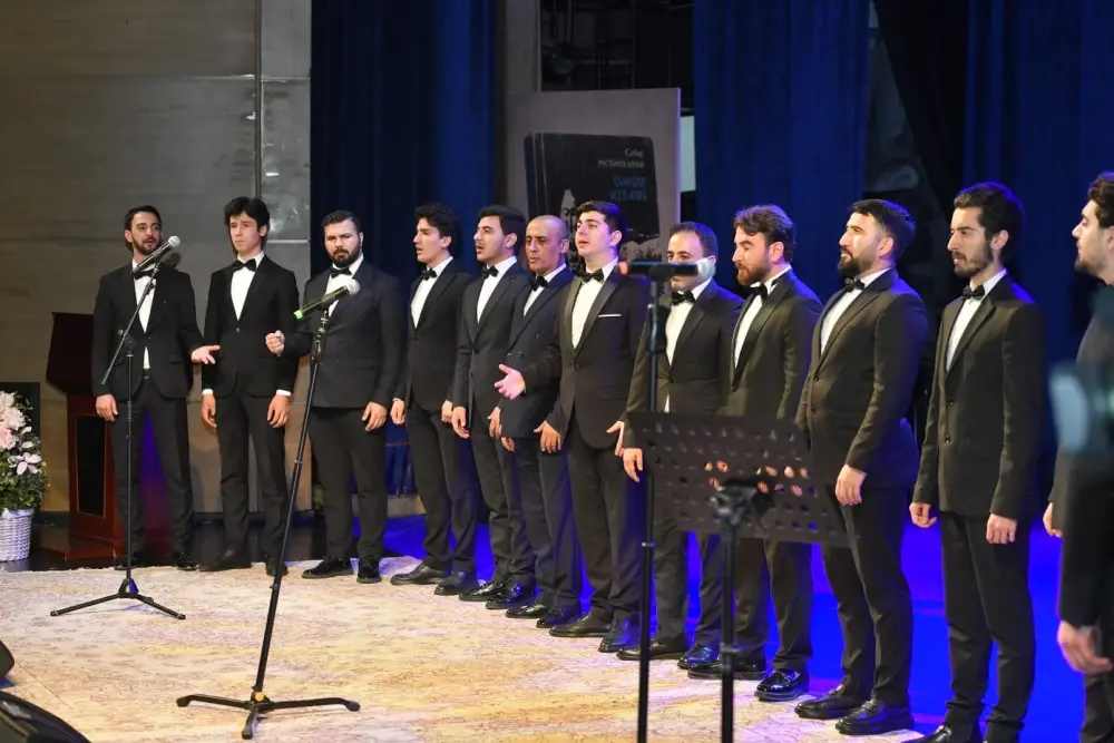 Sabir Rüstəmxanlının 80 illik yubileyi keçirildi - FOTO