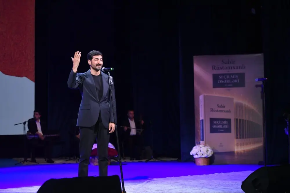 Sabir Rüstəmxanlının 80 illik yubileyi keçirildi - FOTO