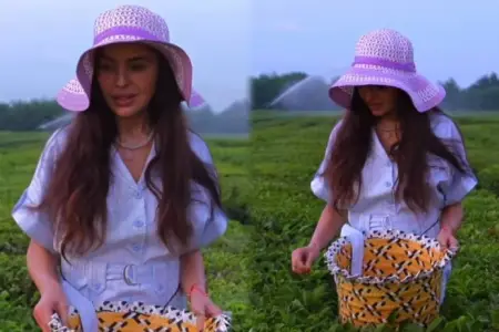 Leyla Əliyevanın Lənkərandan maraqlı paylaşımı - Video