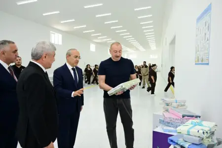 Xocalıda “Qarabağ Tekstil Evi” MMC istifadəyə verildi