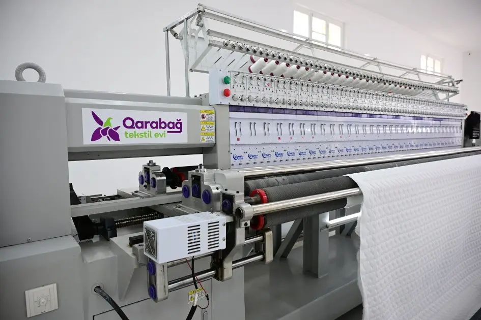 Xocalıda “Qarabağ Tekstil Evi” MMC istifadəyə verildi