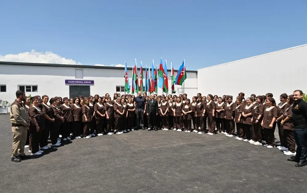 Xocalıda “Qarabağ Tekstil Evi” MMC istifadəyə verildi