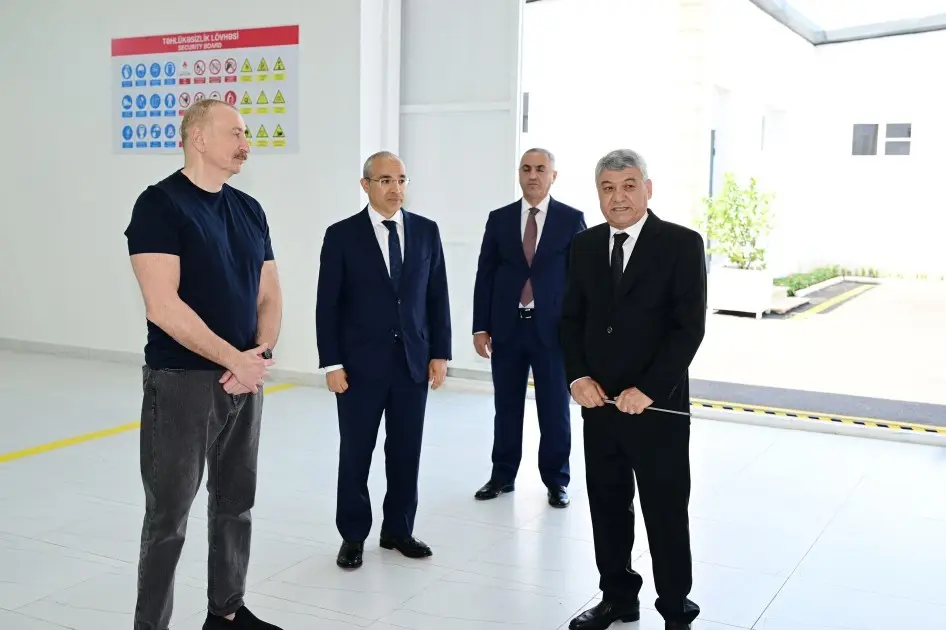 Xocalıda “Qarabağ Tekstil Evi” MMC istifadəyə verildi
